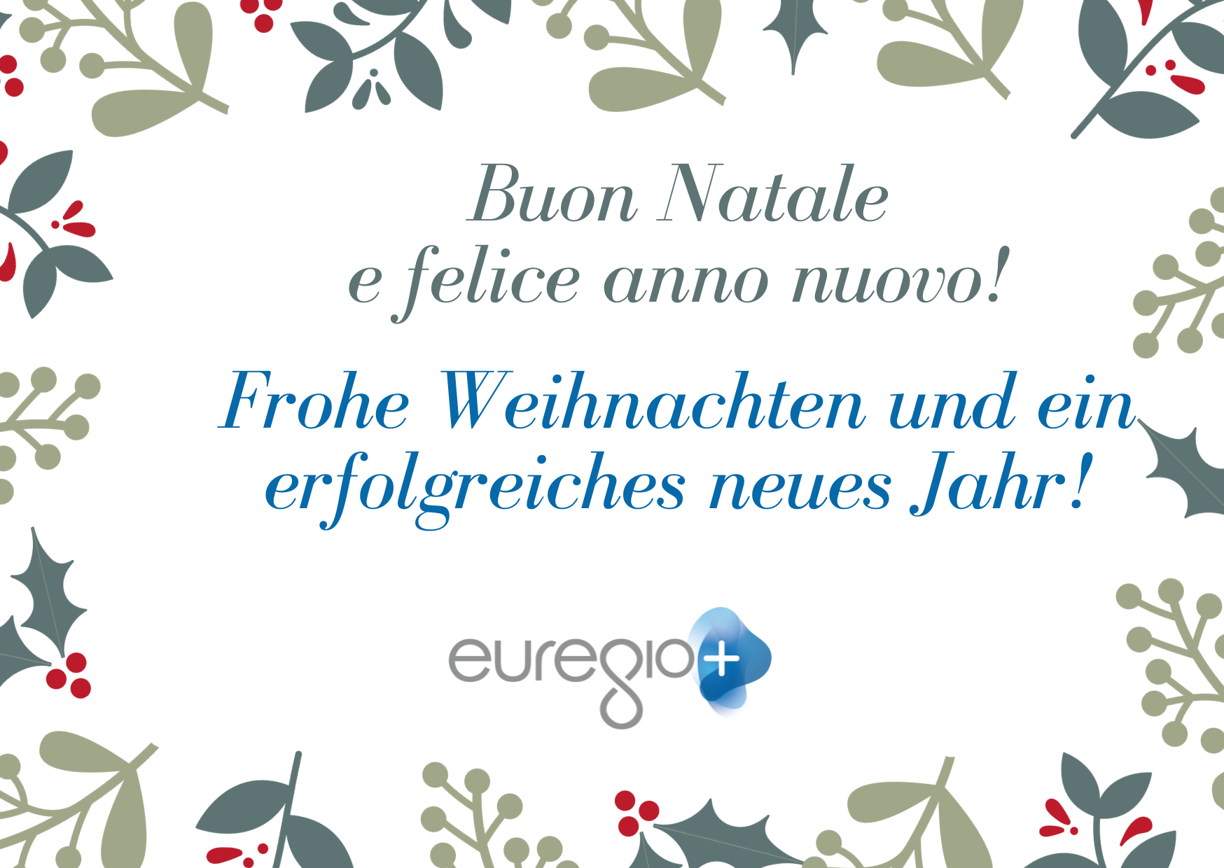 Buon Natale e felice Anno Nuovo!